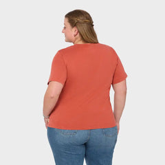 Women's Plus Duluth Heritage Washed Crewneck Tee