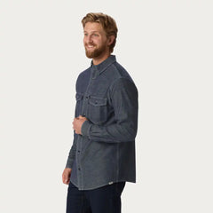Men's No Quit Utility Standard Fit Chambray Shirt