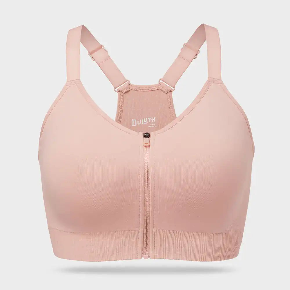 Women's Armachillo Seamless Zip-Front Bra